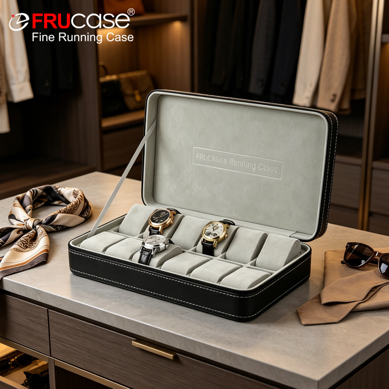 Best Jewelry Watches - FRUCASE Watch Box PU Leather Watch