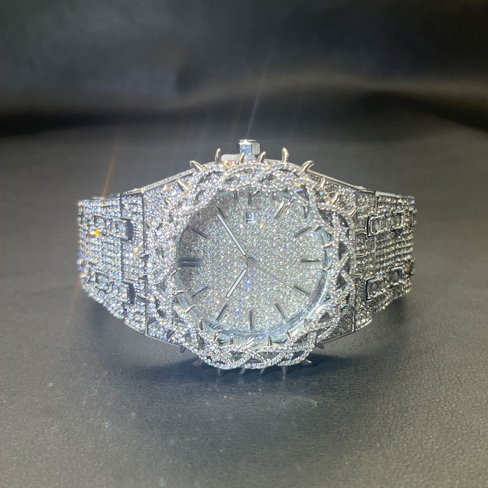 Jewelry Watches Brands - MISSFOX Hot Fashion Full Diamond Watches