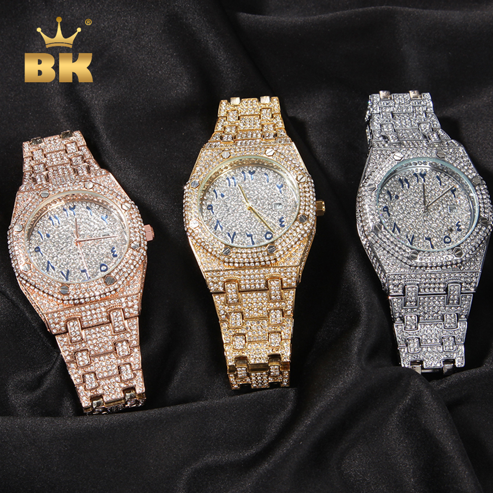 King'S Jewelry Watches - THE BLING KING Arabic Numerals Mens