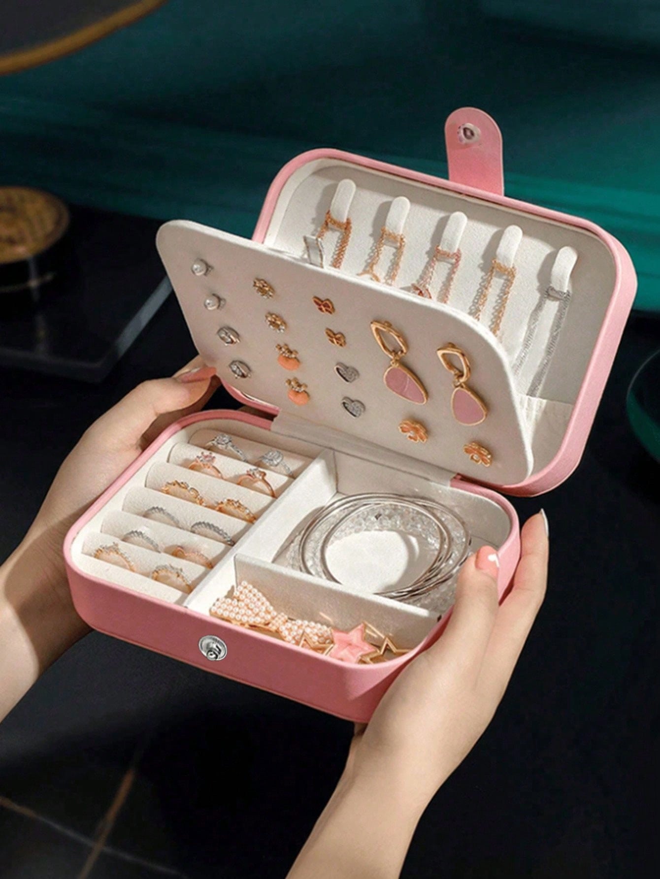Jewelry Stores With Watches - 1 Rectangular Jewelry Box Pu Jewelry
