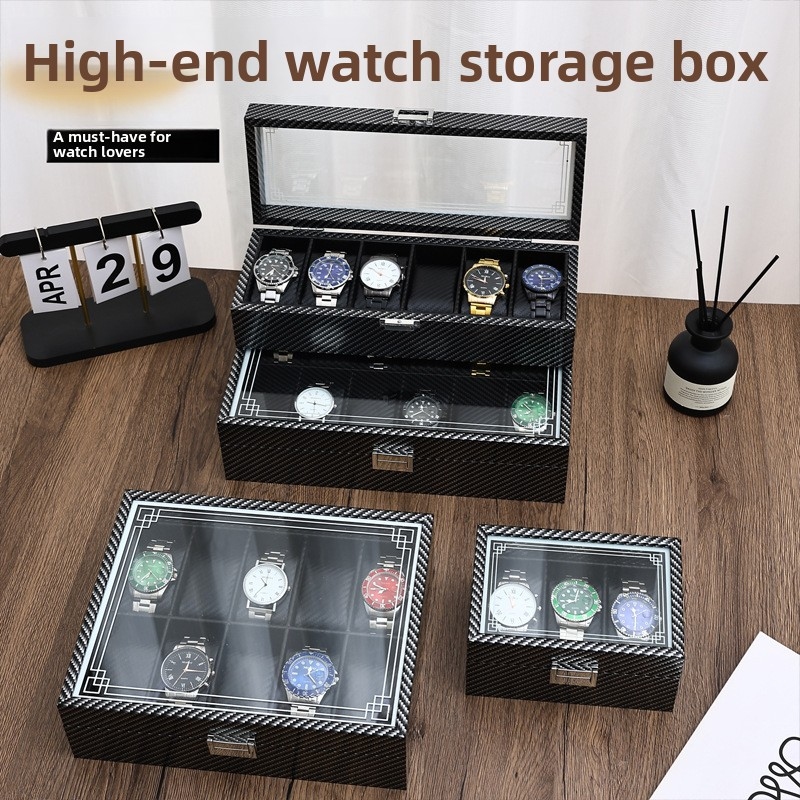 Best Jewelry Watches - High-End Luxury Watch Boxes 3/6/10/12 Girds