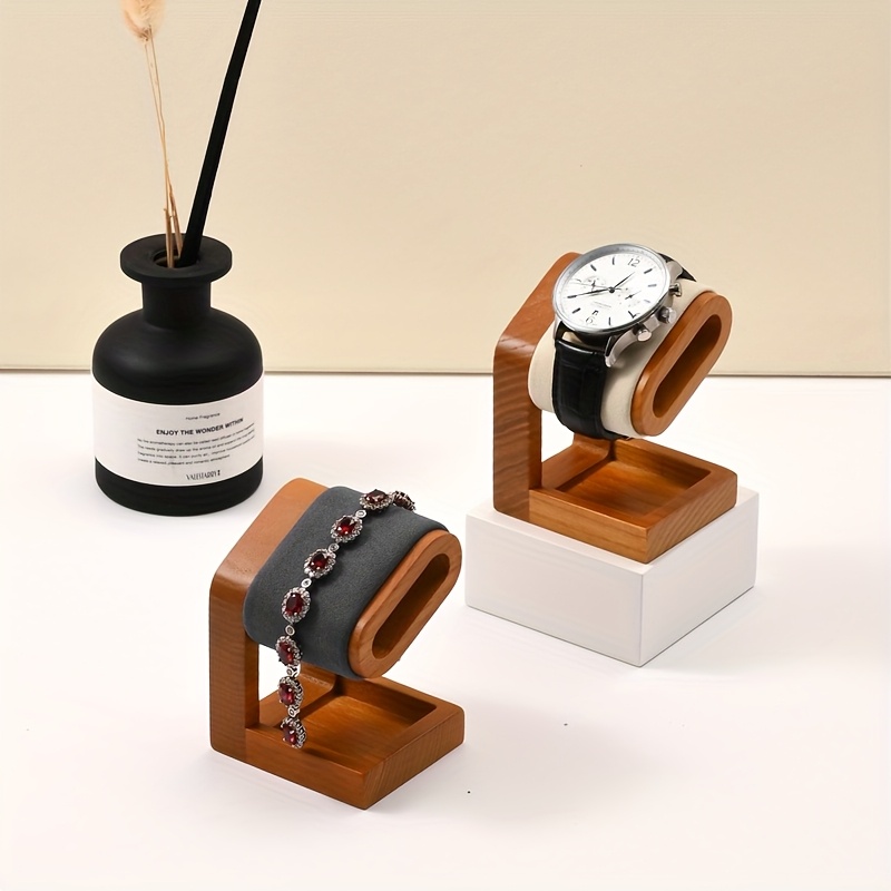 Wooden Watch Display Stand Lux - Jewelry Stores With Watches 评论和价格
