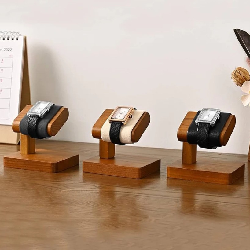 Wooden Watch Display Stand Lux - Jewelry Stores With Watches 评论和价格