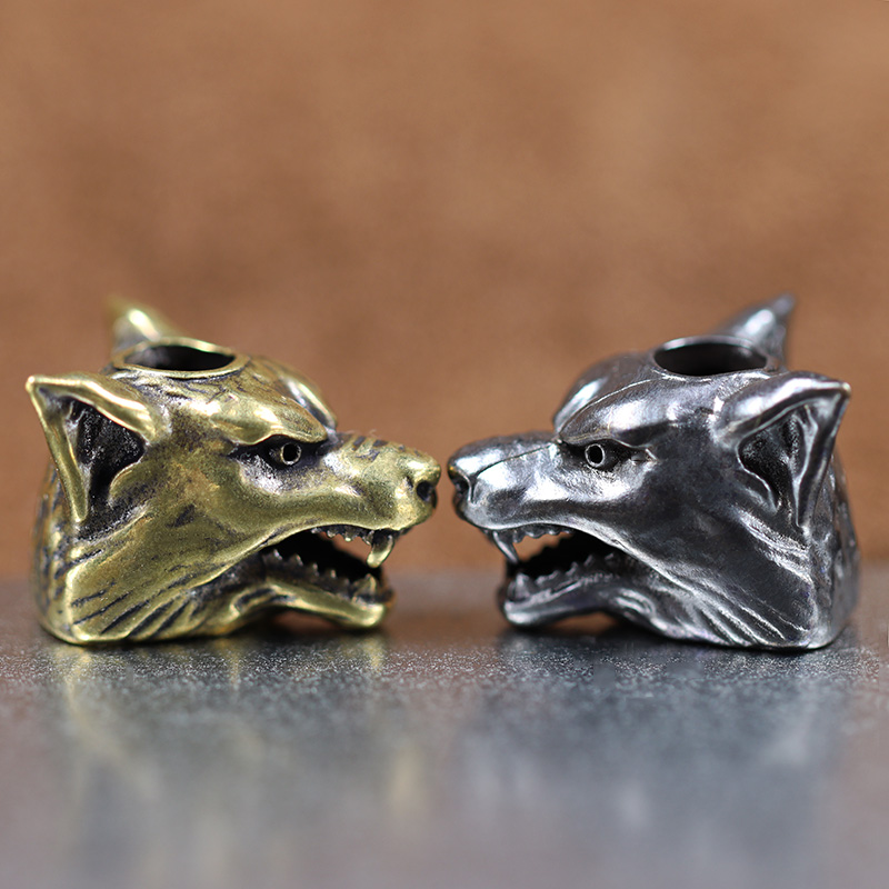 Animal Wolf Warriors Head Scul - Wolf Jewelry & Watches Tampa 评论和价格