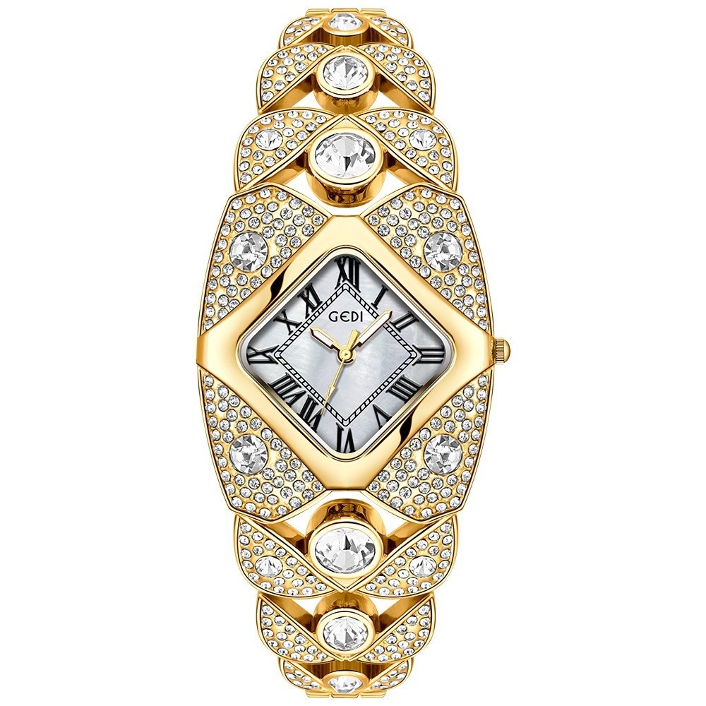 New Diamond Inlaid Bracelet Wa - Jewelry Watches Brands 评论和价格