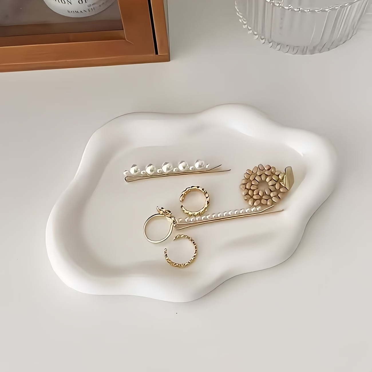 1pc Jewelry Tray - Elegant Clo - Jewelry Stores With Watches 评论和价格
