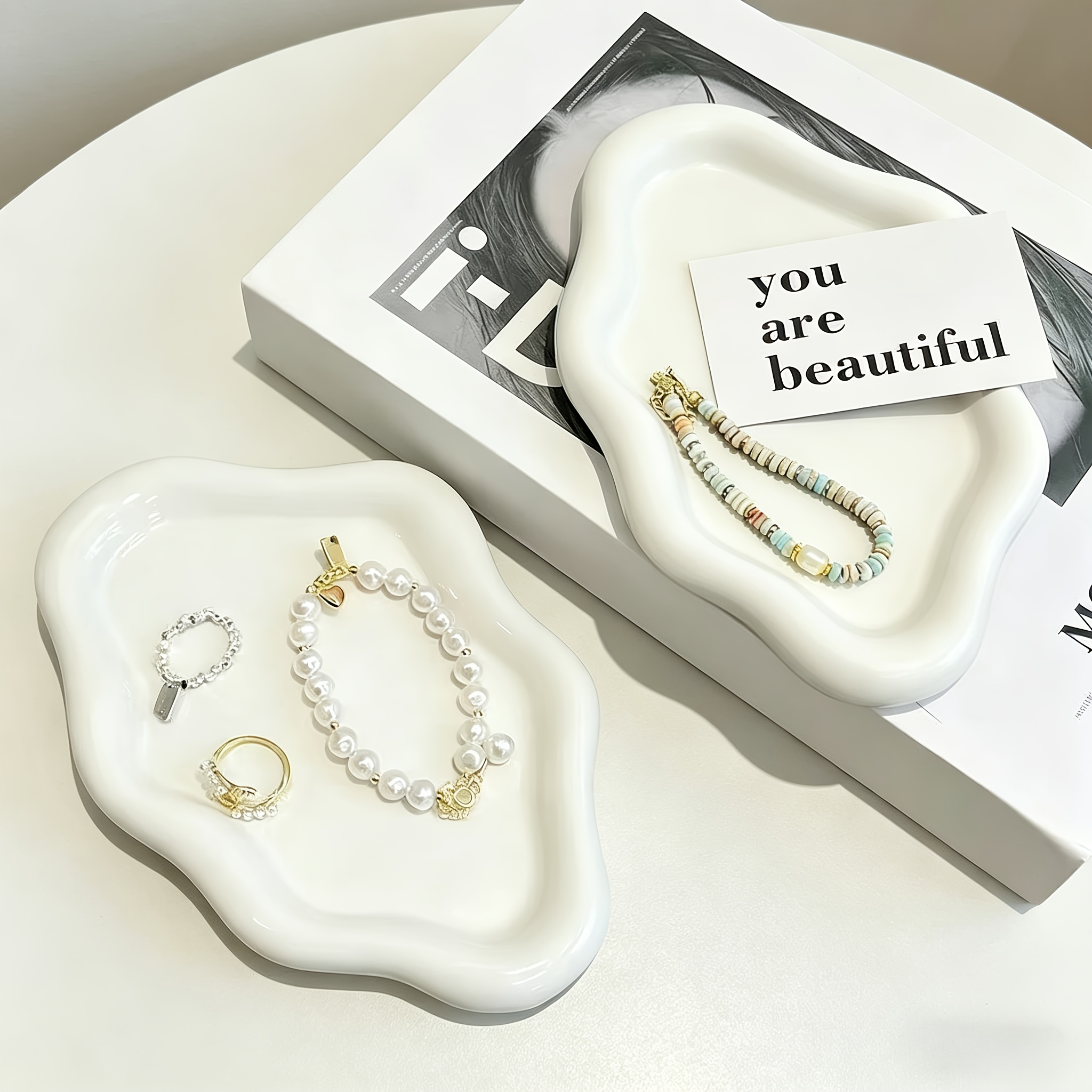 1pc Jewelry Tray - Elegant Clo - Jewelry Stores With Watches 评论和价格