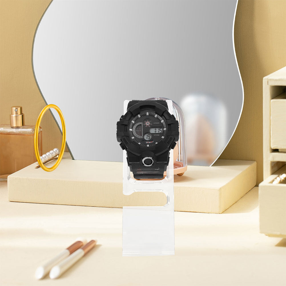 50Pcs Watch Display Stand Tran - Jewelry Stores With Watches 评论和价格