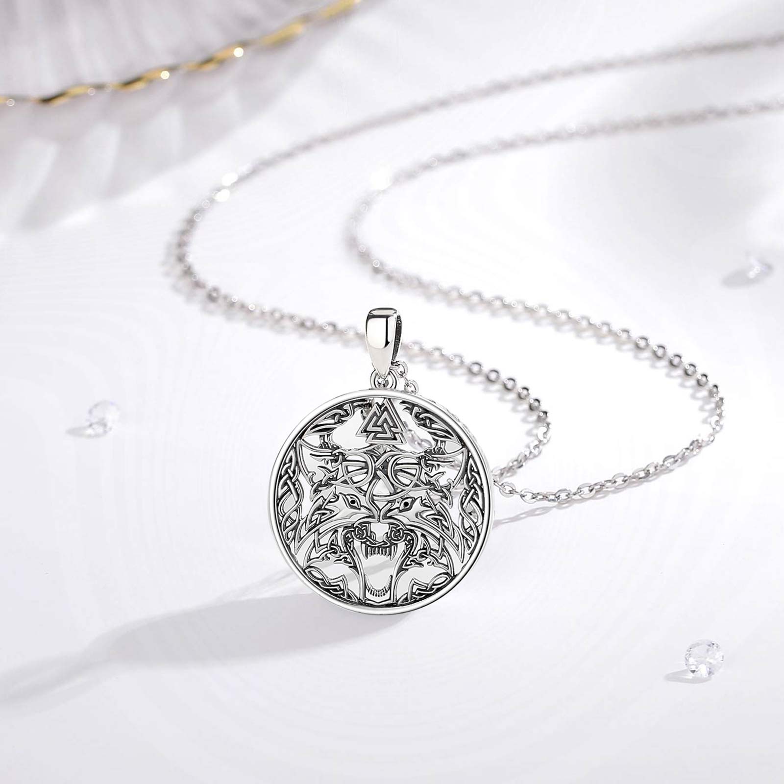 Eudora 925 Sterling Silver Vik - Wolf Jewelry & Watches Tampa 评论和价格