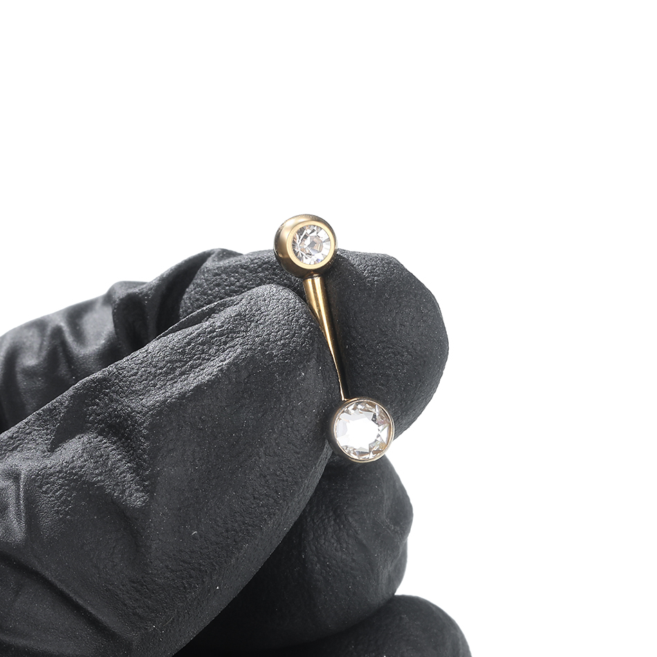 1PC  Implant Grade Titanium Ch - Christina Jewelry & Watches Marguerite Ørestik Forgyldt Sølv 评论和价格