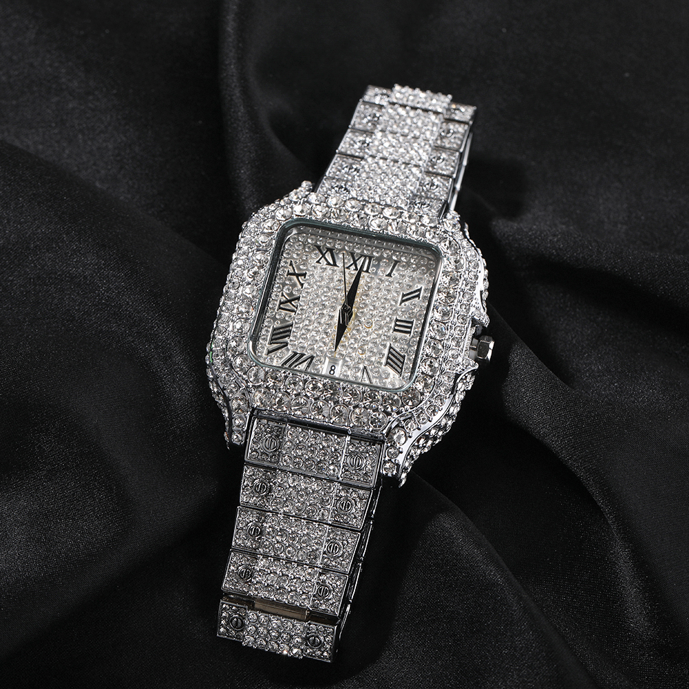 THE BLING KING Iced Out Men's  - King'S Jewelry Watches 评论和价格