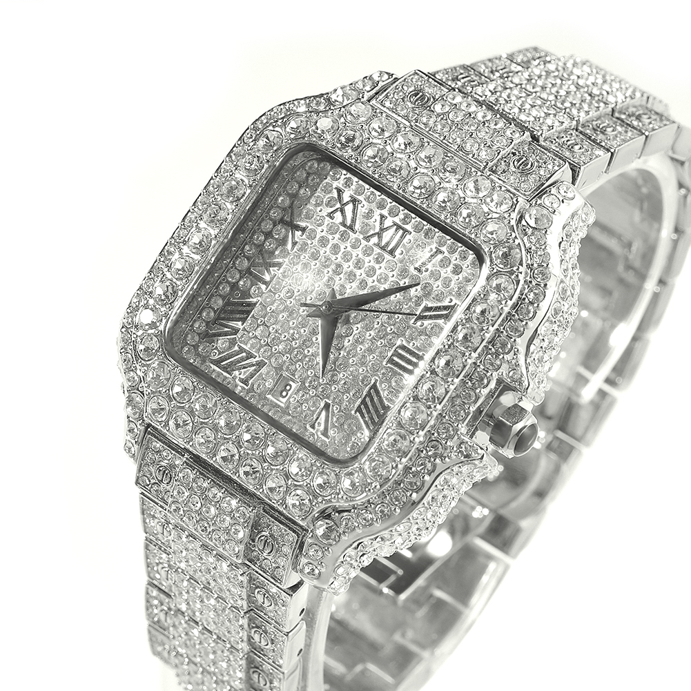 THE BLING KING Iced Out Men's  - King'S Jewelry Watches 评论和价格