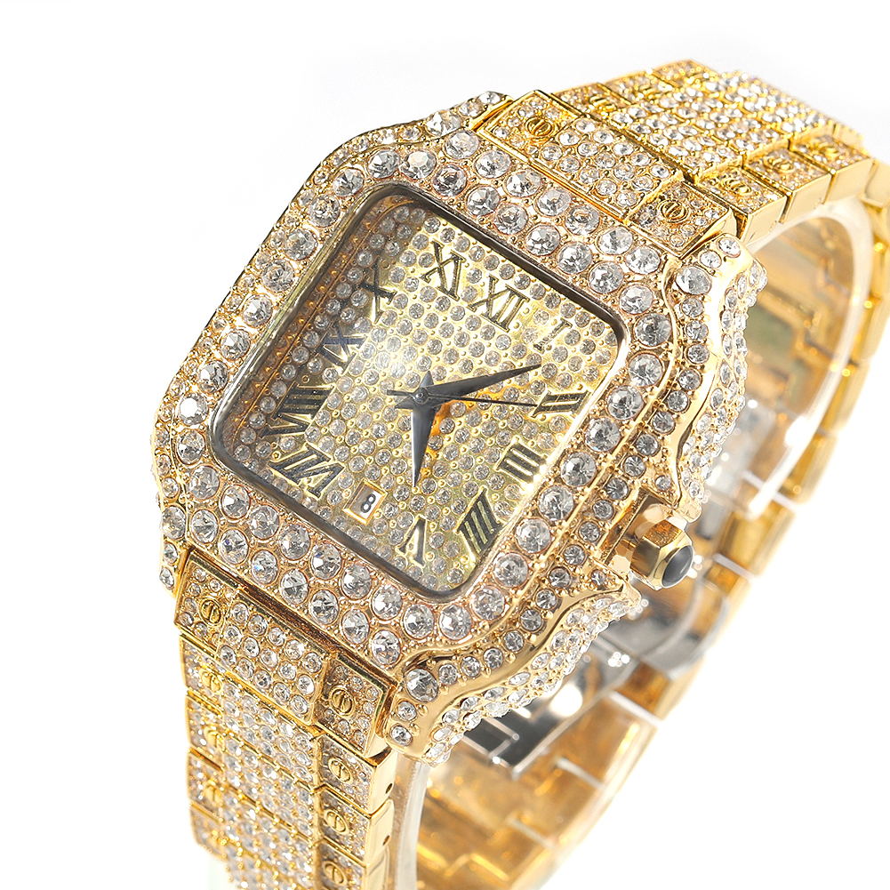 THE BLING KING Iced Out Men's  - King'S Jewelry Watches 评论和价格