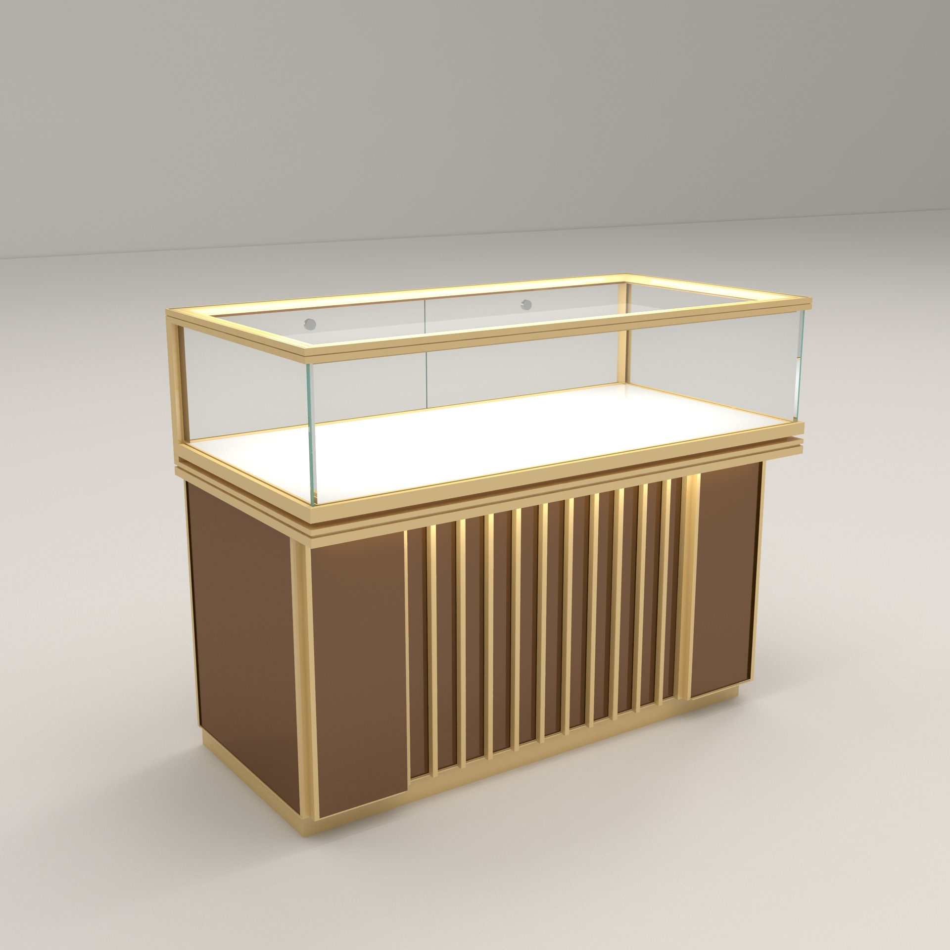 Glass jewelry display cabinet  - Jewelry Stores With Watches 评论和价格
