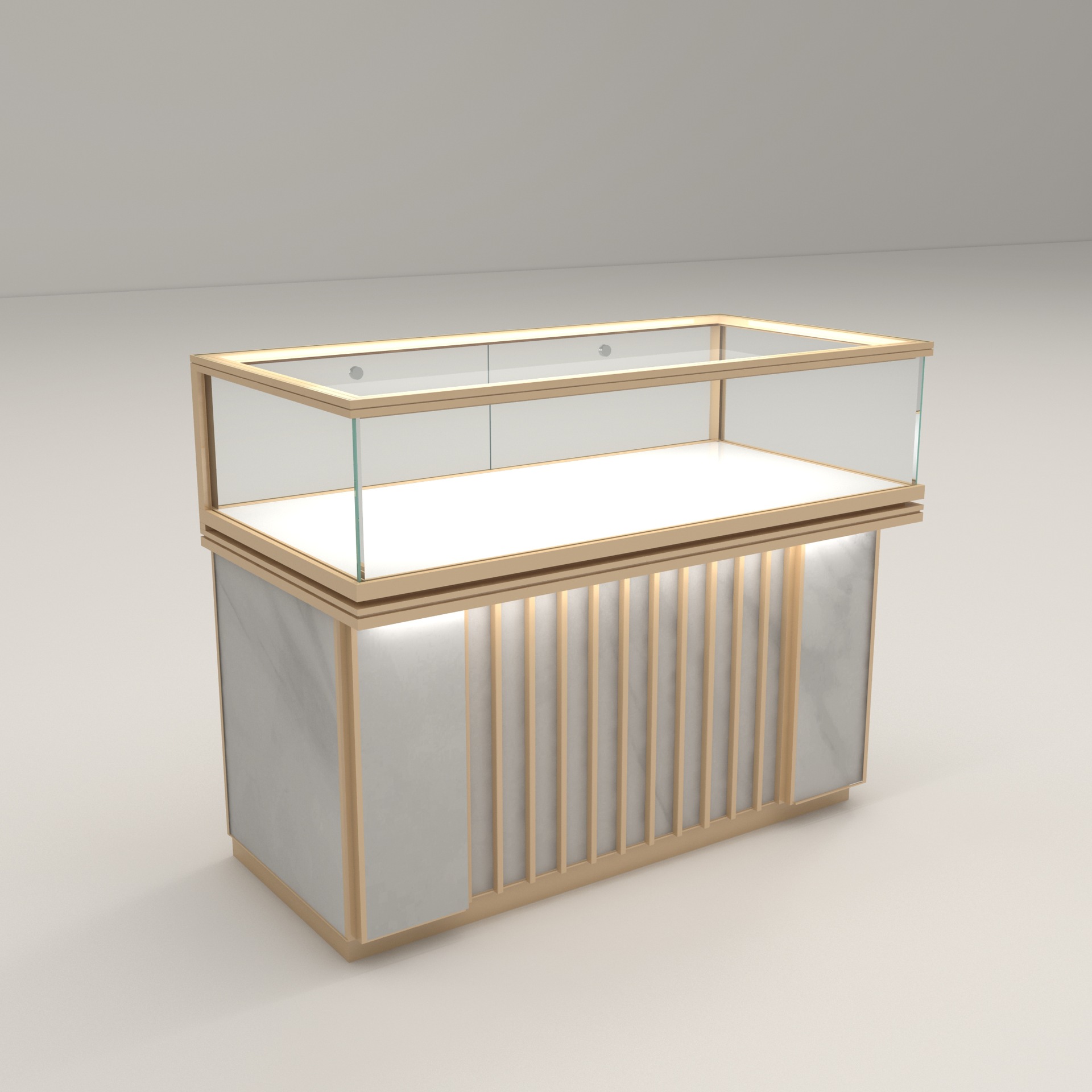Glass jewelry display cabinet  - Jewelry Stores With Watches 评论和价格