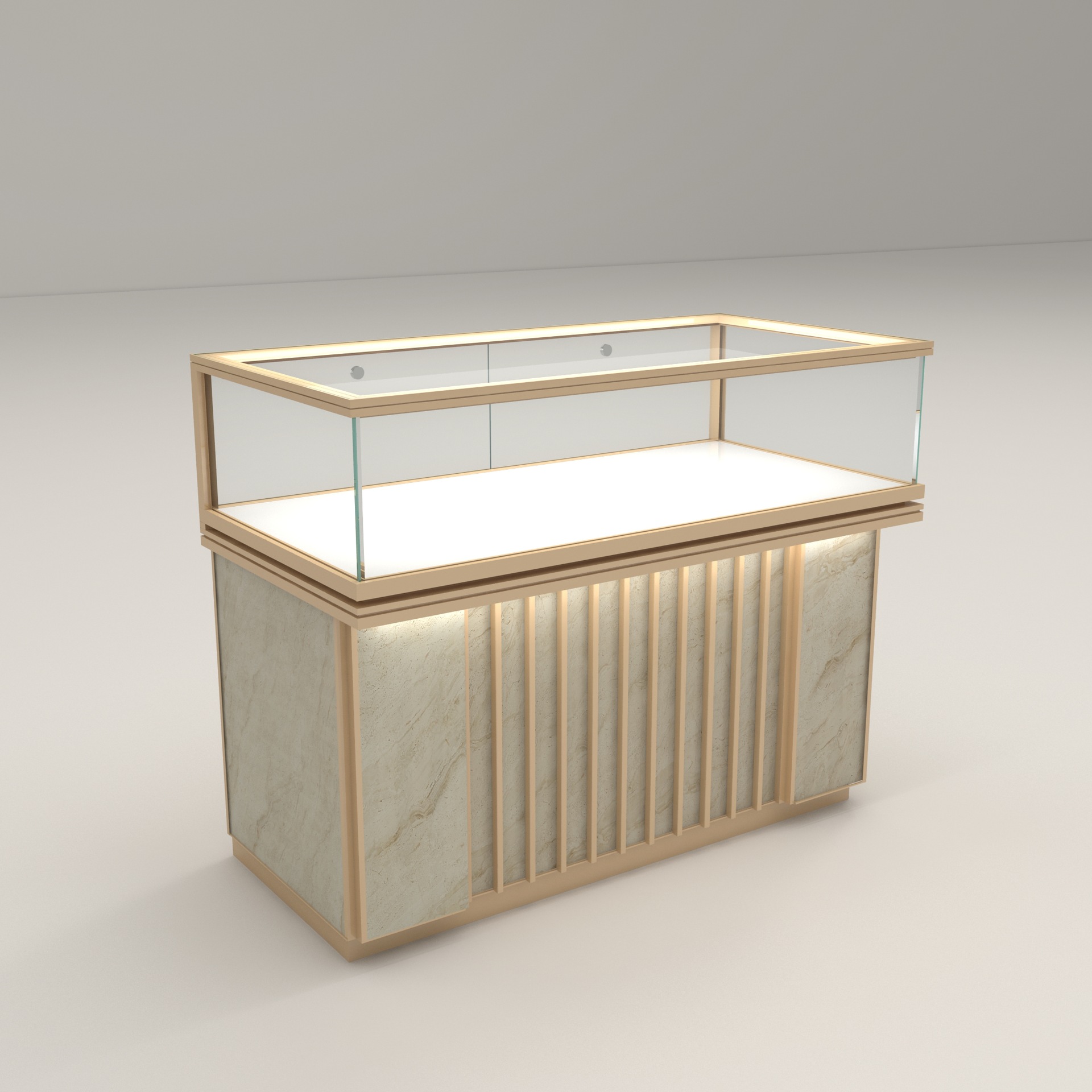 Glass jewelry display cabinet  - Jewelry Stores With Watches 评论和价格