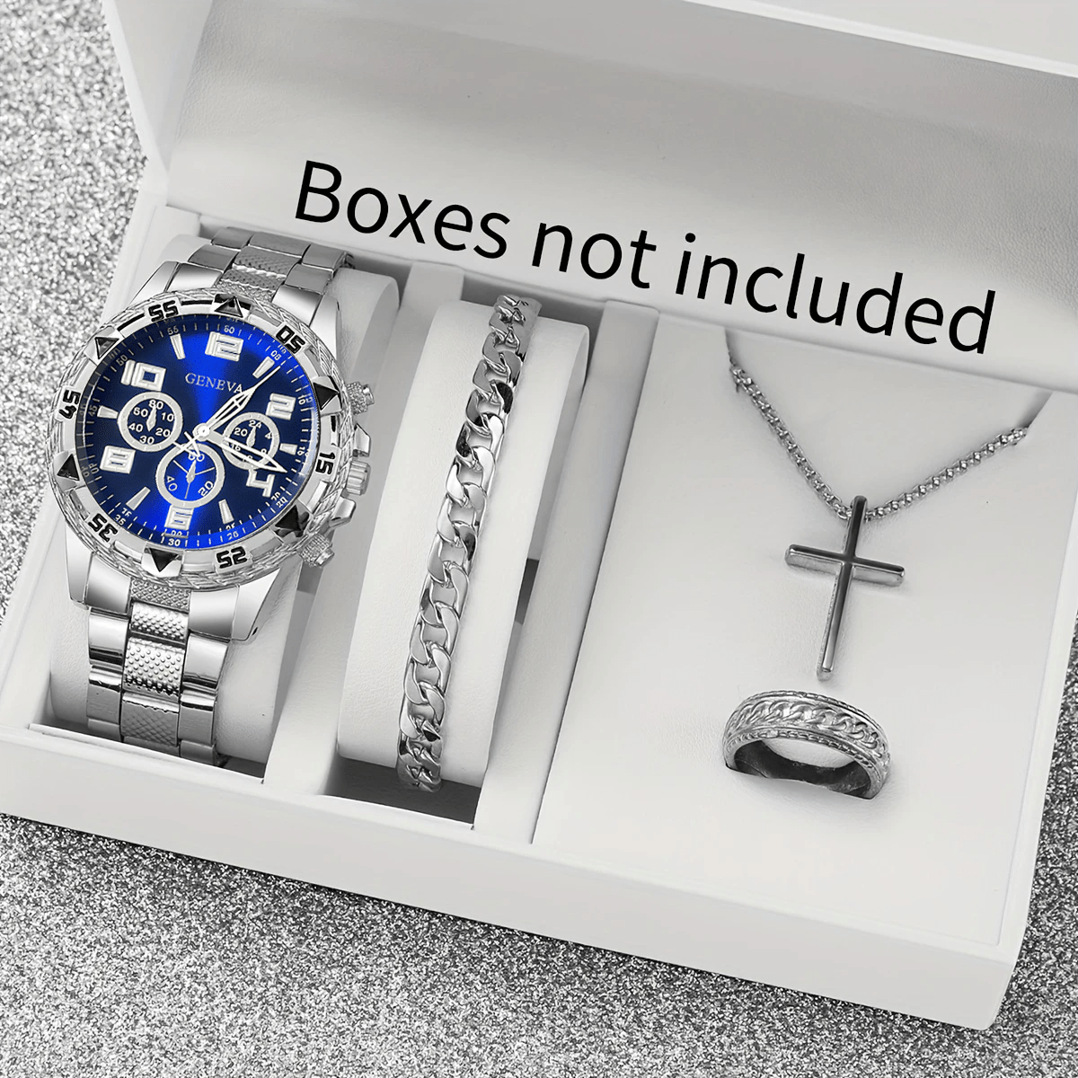 Classic Luxury Men's Watch Set - Moments Watches & Jewelry Burlington Reviews 评论和价格