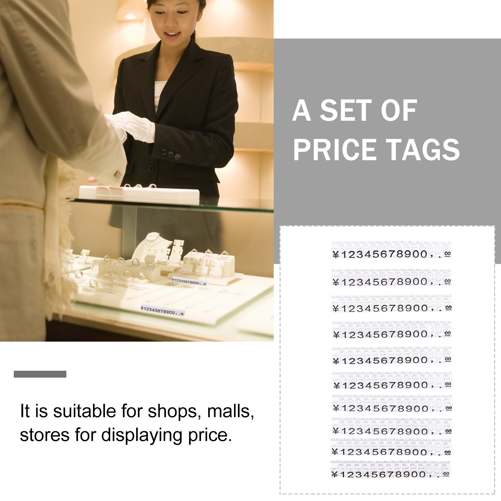 10Pcs Premium Plastic Jewelry  - Jewelry Stores With Watches 评论和价格