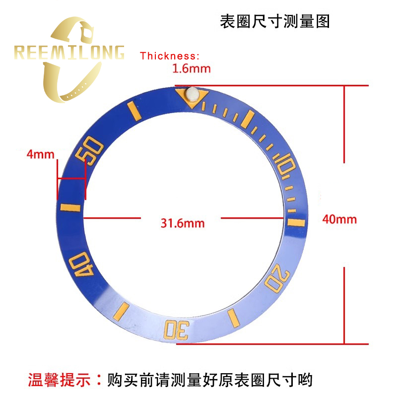 Ceramic bezel for Rolex submar - Jewelry Rolex Watches 评论和价格