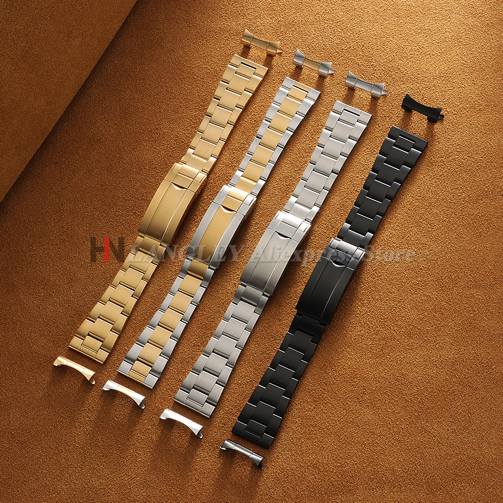 Curved End Stainless Steel Wat - Jewelry Rolex Watches 评论和价格