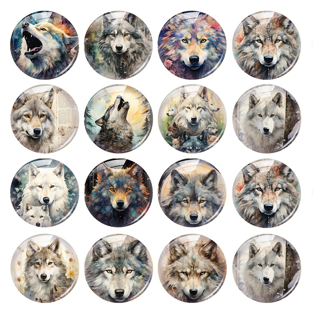 Handmade Wolf Animals Photo Gl - Wolf Jewelry & Watches Tampa 评论和价格