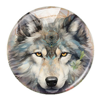 Handmade Wolf Animals Photo Gl - Wolf Jewelry & Watches Tampa 评论和价格