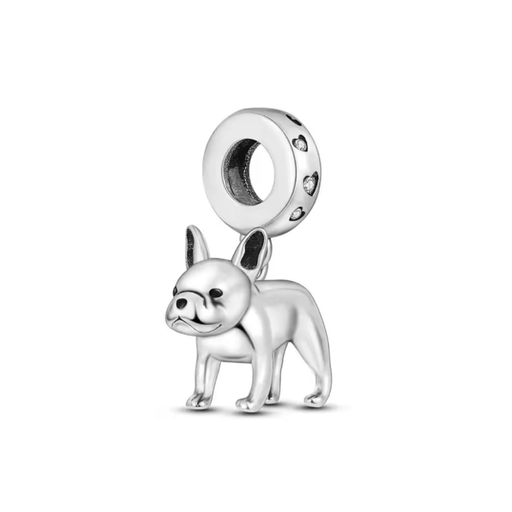 Shiny Zircon Puppy Wolf Charms - Wolf Jewelry & Watches Tampa 评论和价格