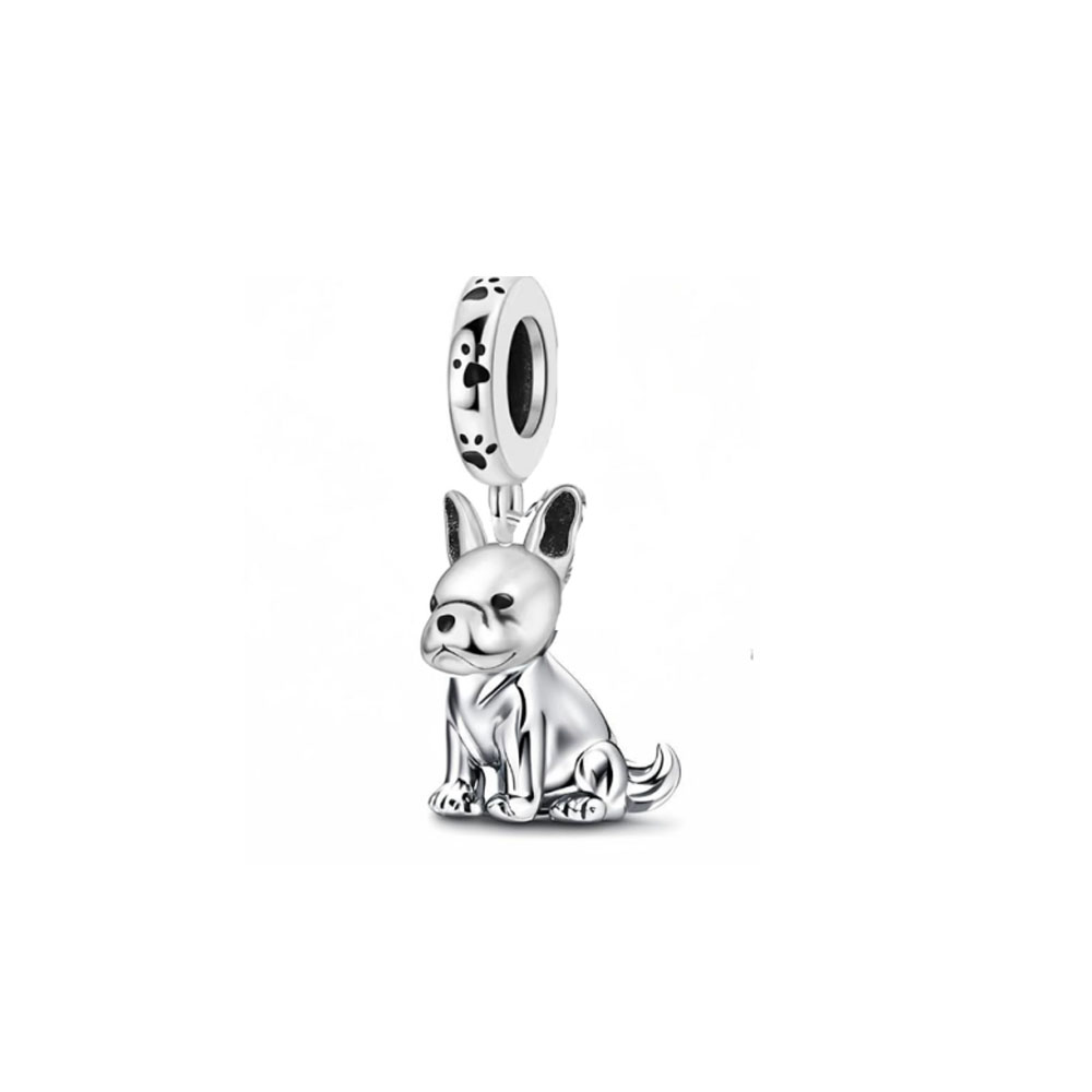 Shiny Zircon Puppy Wolf Charms - Wolf Jewelry & Watches Tampa 评论和价格