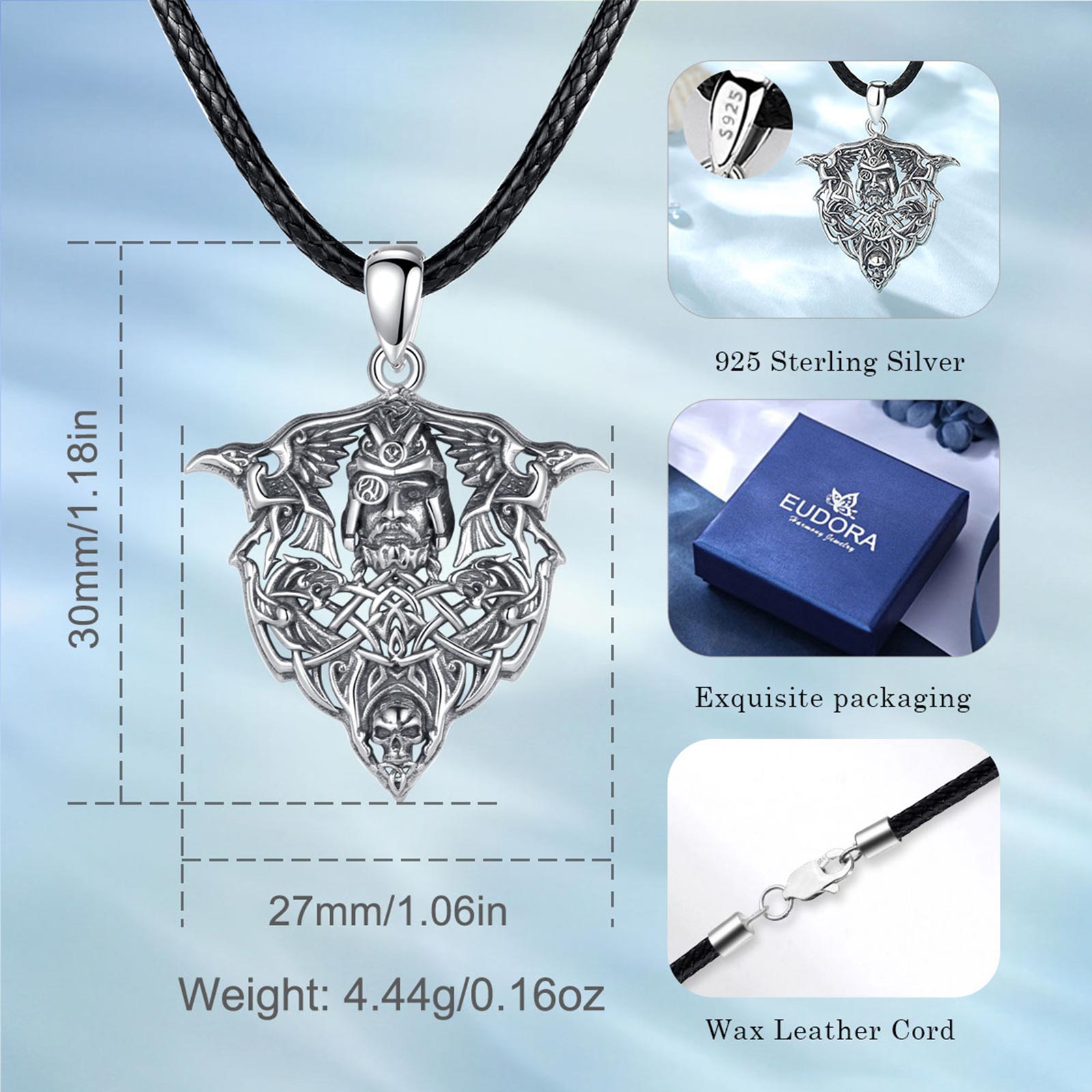 Eudora 925 Sterling Silver Vik - Wolf Jewelry & Watches Tampa 评论和价格