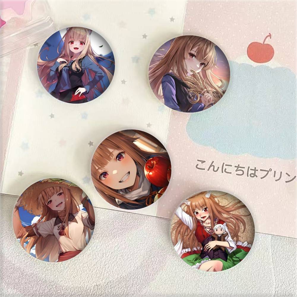 Anime Spice And Wolf Badge Tin - Wolf Jewelry & Watches Tampa 评论和价格