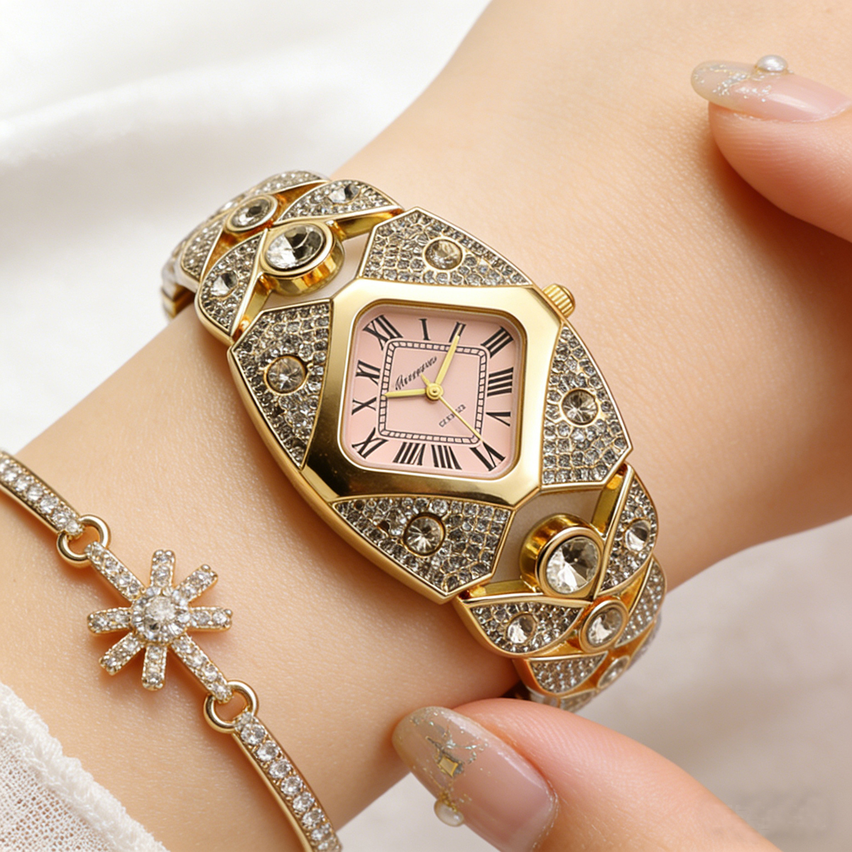 Women's Bracelet Quartz Watch  - Jewelry Diamond Watches 评论和价格