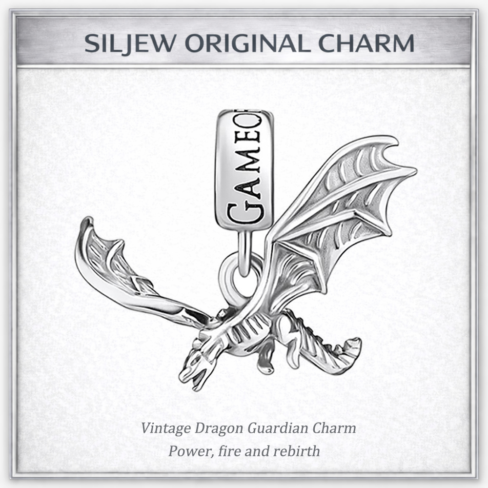 SilJew Vintage Fantasy Dragon  - Wolf Jewelry & Watches Tampa 评论和价格