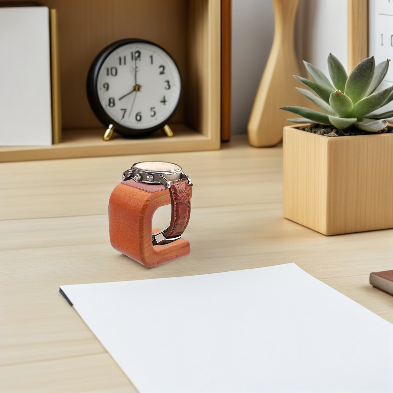 Wooden Watch Display Stand for - Jewelry Smart Watches 评论和价格