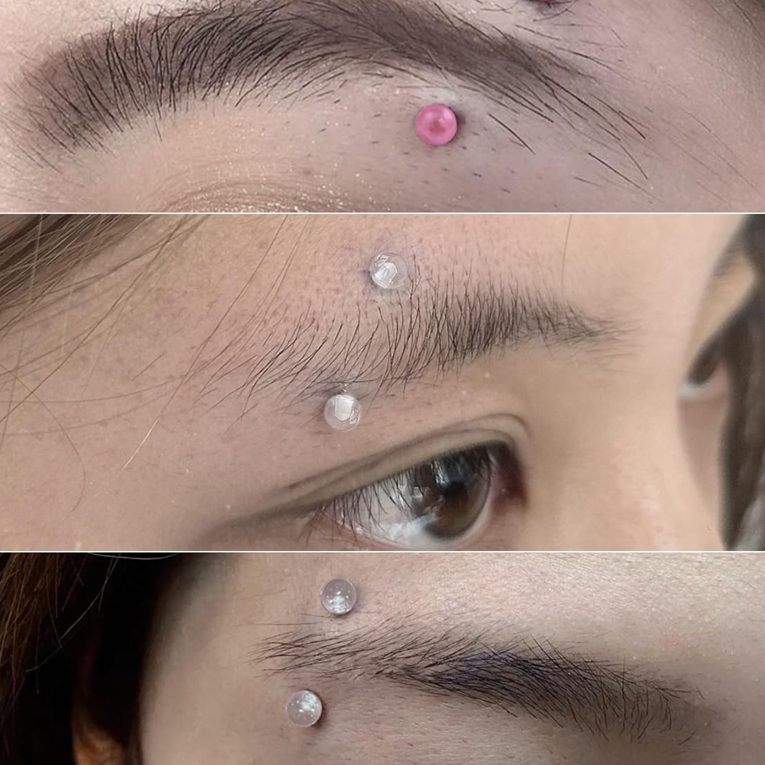 16g 6/8/10mm Eyebrow Rook Vert - Christina Jewelry & Watches Marguerite Ørestik Forgyldt Sølv 评论和价格