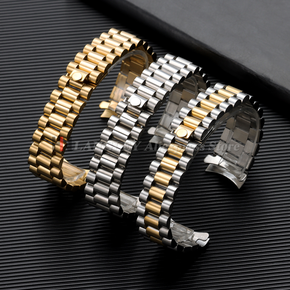 Curved End Stainless Steel Wat - Jewelry Rolex Watches 评论和价格
