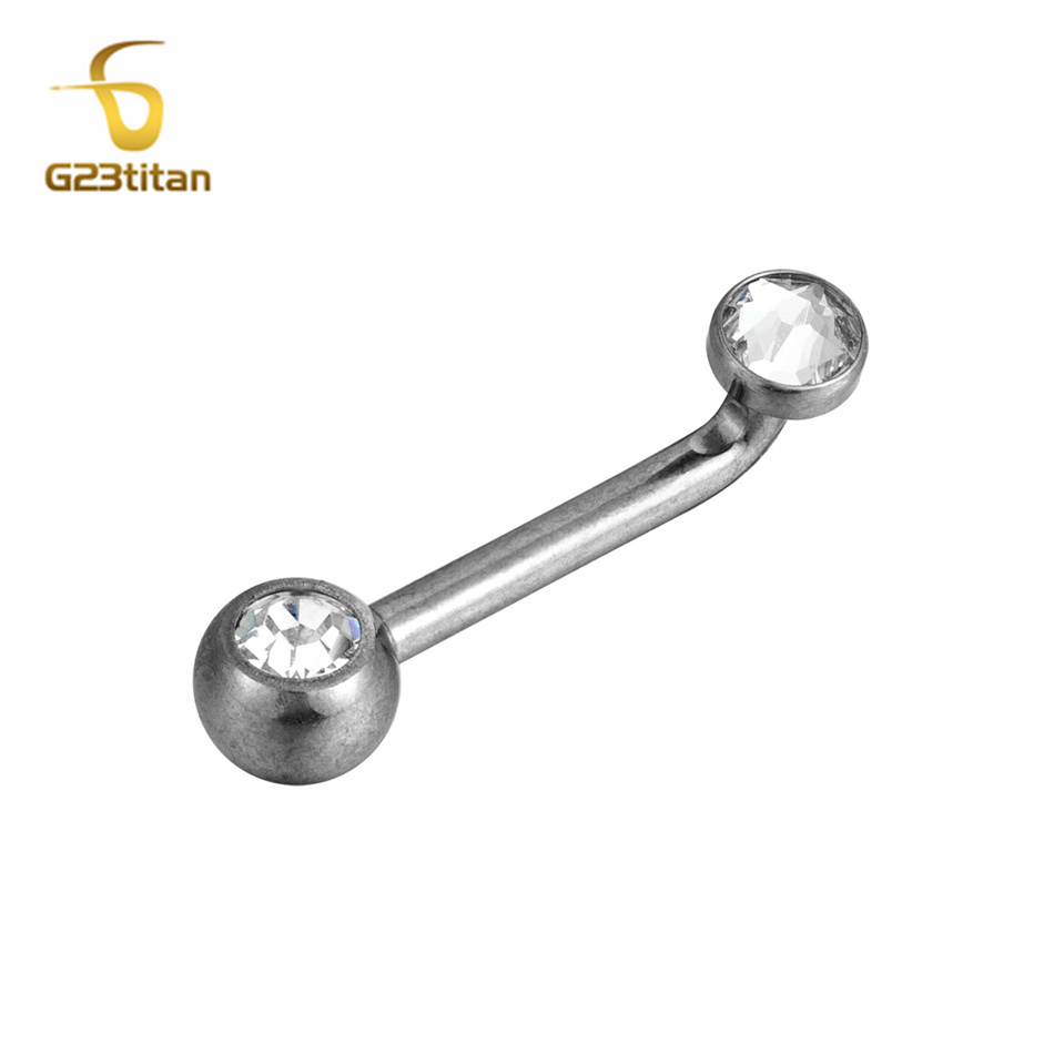 1PC Titanium Pussy Piercing Ch - Christina Jewelry & Watches Marguerite Ørestik Forgyldt Sølv 评论和价格