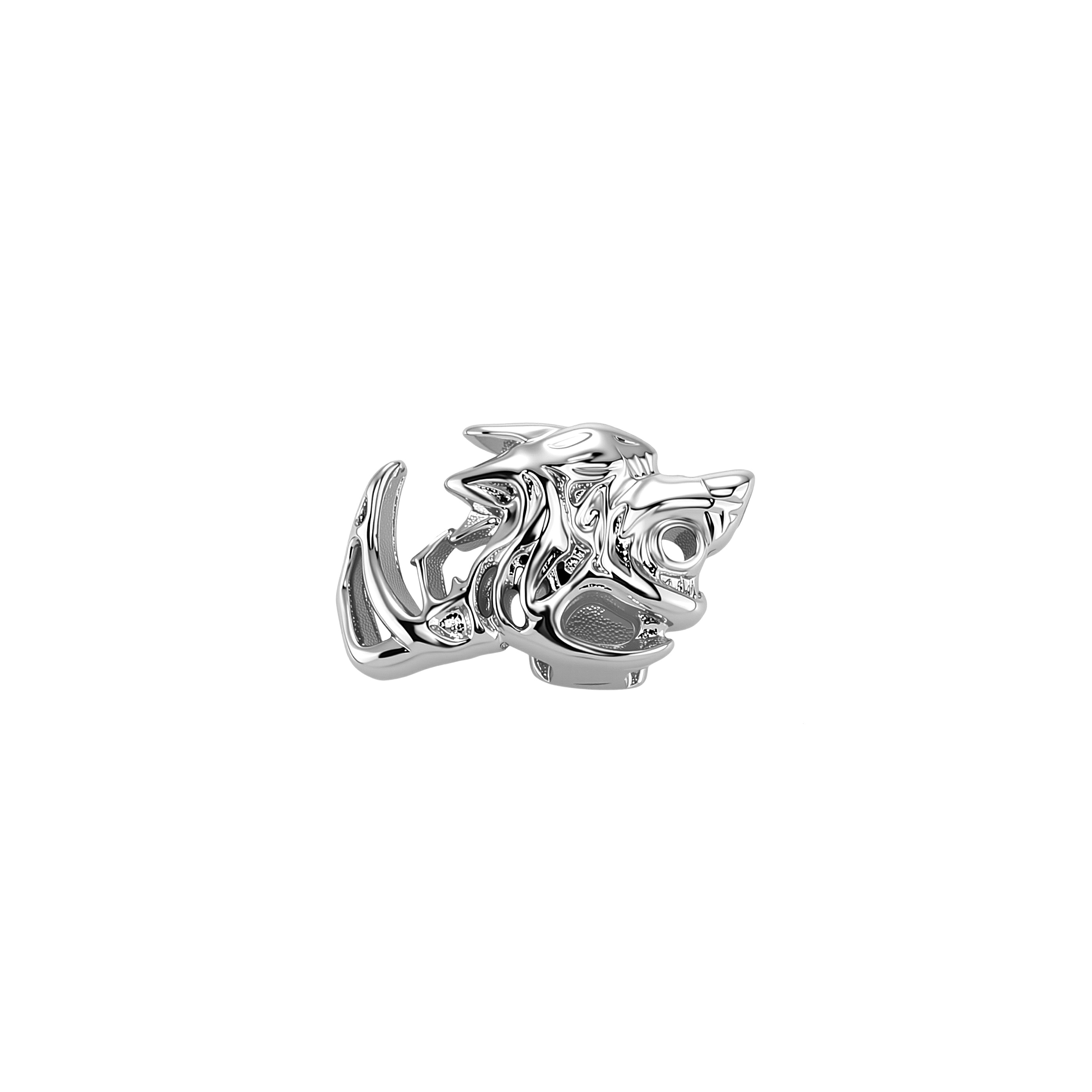 GUCY Viking Wolf Head Hip Hop  - Wolf Jewelry & Watches Tampa 评论和价格